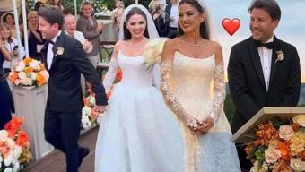 Tolga Güleç ve Öykü Cengiz nikah masasına oturdu