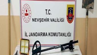 Nevşehir’de kaçak kazıya 6 gözaltı
