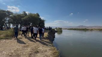 Murat Nehri'nde kaybolan Berat, dron ve İHA ile aranıyor