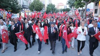 Burdur'da 15 Temmuz anması