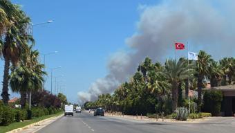 Antalya'da orman yangını