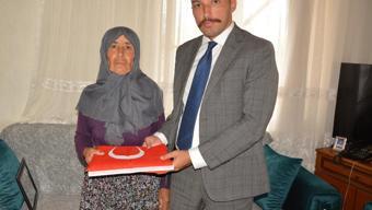 Başsavcıdan şehit annesine ziyaret