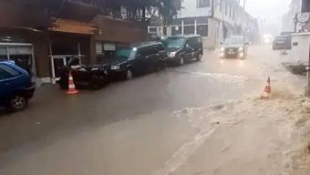 Artvin’de sağanak! Cadde ve sokaklar suyla doldu, ulaşım aksadı