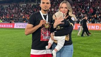 Çorum FK futbolcusu Atakan Akkaynak, eşi ve bebeği ile trafik kazası geçirdi