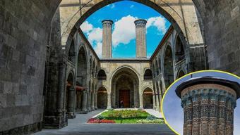 Erzurum’daki tarihi esere bakan bir daha bakıyor! Sağ tarafı başka, sol tarafı bambaşka