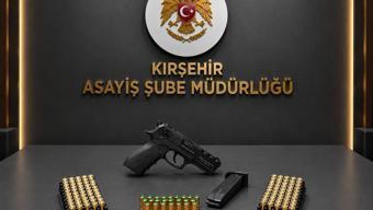 Kırşehir'de ruhsatsız silah operasyonlarında 9 zanlı yakalandı