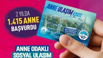 Kayseri’de annelere, ulaşım kartı ile 3 milyon TL’lik destek