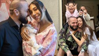 3. çocukları olmuştu! Özlem Ada Şahin ve Berkay'dan Dubai'de aile pozu