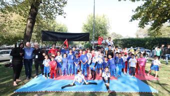 İnegöl Belediyesi’nden çocuklara spor şöleni