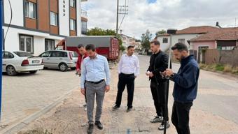 Sarıkaya'da sıcak asfalt çalışması başlatıldı