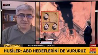 Suudi Arabistan'ın başkenti Riyad'a yoğun saldırı! O anları CNN Türk canlı yayınında anlattı: 3 güçlü patlama geldi