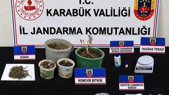 Karabük'te uyuşturucu operasyonlarında 2 zanlı yakalandı