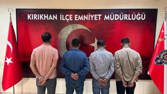 Hatay'da iş yeri ve araç kurşunlayan 4 kişi tutuklandı