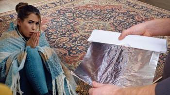 Halının altına 1 parça sermek yetiyor!