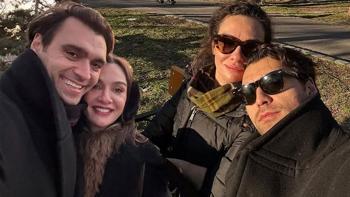 Birce Akalay ve sevgilisinden romantik kare!