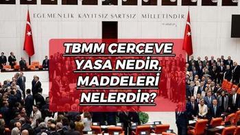 TBMM ÇERÇEVE YASA NEDİR, MADDELERİ NELERDİR? TBMM Çerçeve Yasası yürürlüğe girdi mi? Terörsüz Türkiye yasası maddeleri