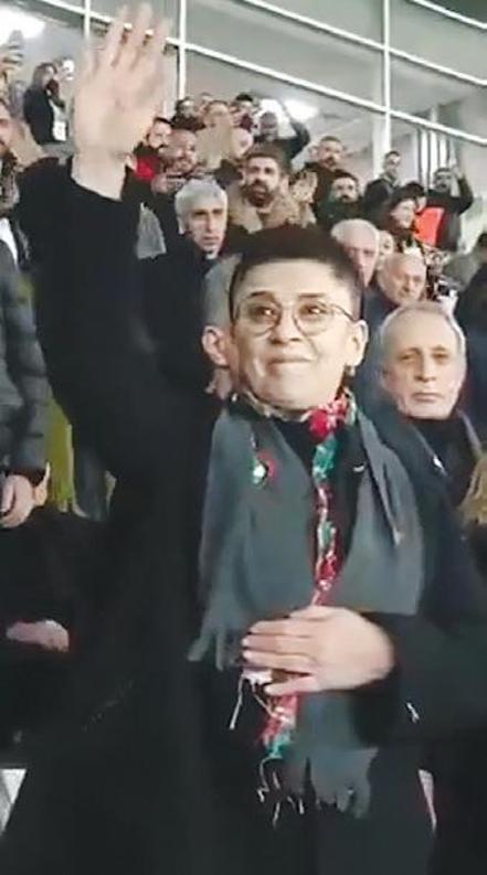 Leyla Zana, Tahir Elçi Stadyumu’nda