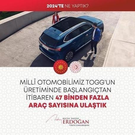 2024te neler yapıldı Cumhurbaşkanı Erdoğan madde madde paylaştı