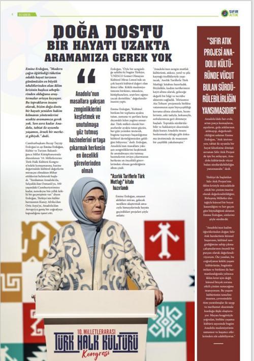 Bakan Özhaseki açıkladı Sıfır Atık gazetesi yayında