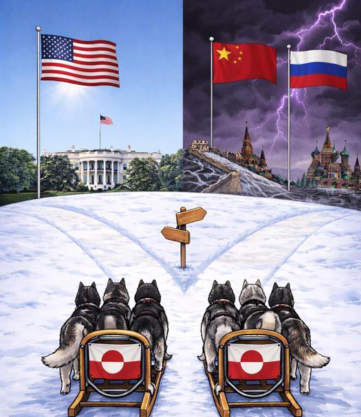 ABD’den dikkat çeken Grönland paylaşımı: Aydınlık yol mu, fırtınalı rota mı