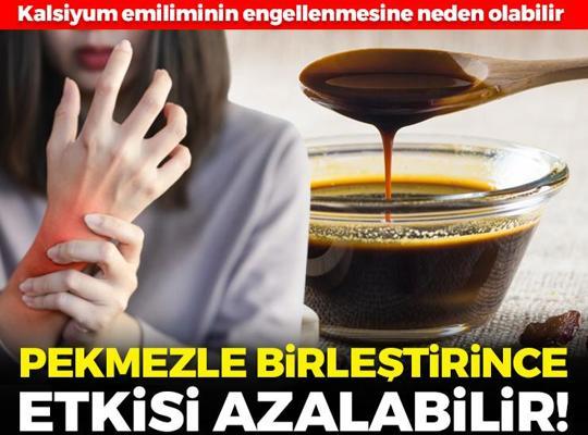 Pekmezle birlikte sakın tüketmeyin! Demir değerlerini sıfırlıyor: Kalsiyum deposunu boşaltıyor