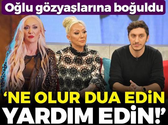 Güllü'nün acılı oğlu canlı yayında gözyaşlarına boğuldu! 'Ne olur yardım edin'