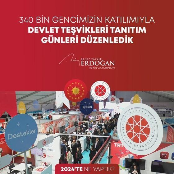 2024te neler yapıldı Cumhurbaşkanı Erdoğan madde madde paylaştı