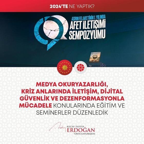 2024te neler yapıldı Cumhurbaşkanı Erdoğan madde madde paylaştı