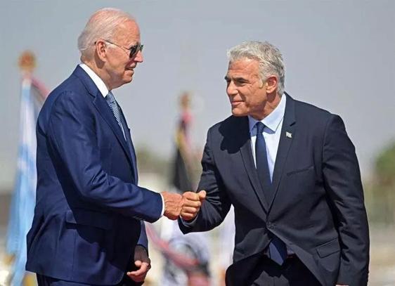 ABD Başkanı Joe Biden İsrailde