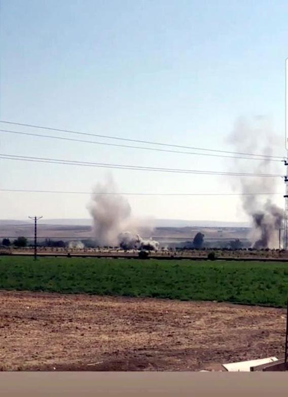 Terör örgütü PKK/YPGden Karkamışa havan saldırısı Gaziantep Valisi Gül: Misliyle karşılık verildi