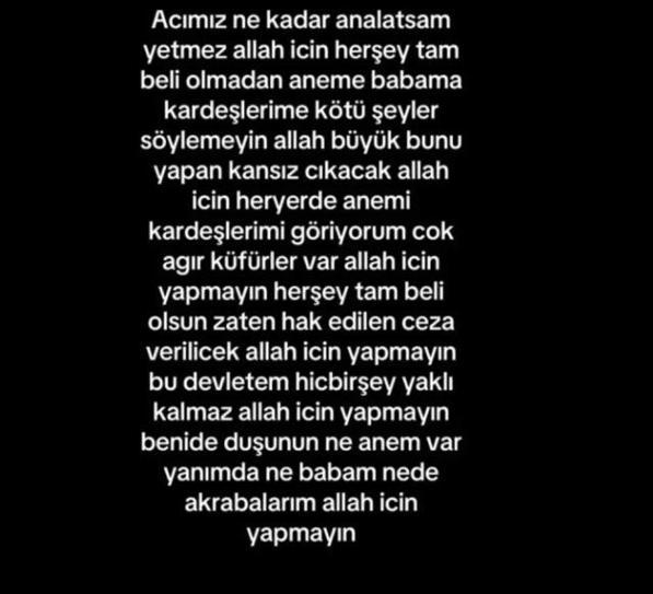 Narinin cenazesini teslim alan abi sessizliğini bozdu Anne ve babasıyla ilgili ilk sözler