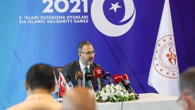 Kasapoğlu: İslami Dayanışma Oyunları tarihinde madalya rekoru kırmaya devam ediyoruz