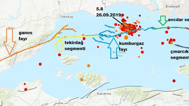 Marmaranın kilitli fayı gece yarısı salladı, Naci Görürden korkutan deprem uyarısı geldi