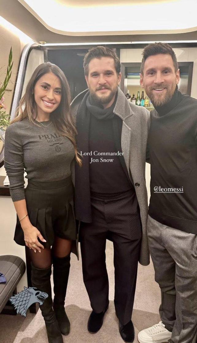 Messi ailesi Jon Snow hayranı çıktı