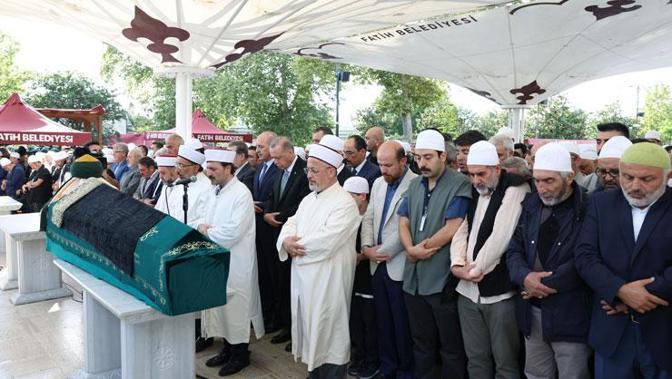 Cumhurbaşkanı Erdoğan, İnançerin cenazesine katıldı