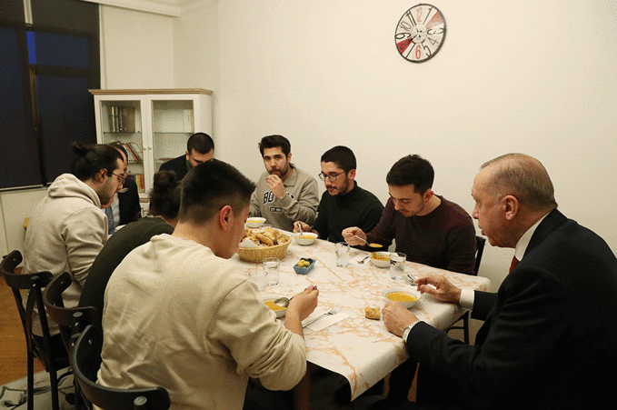 İftar sofrasında paylaştı İşte Cumhurbaşkanı Erdoğanın en sevdiği yemek