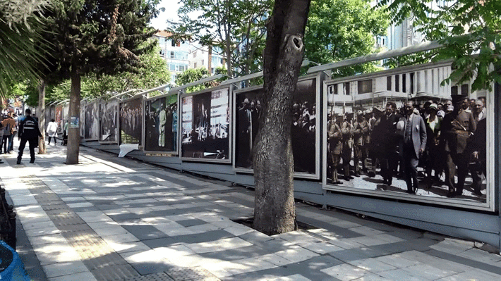 19 Mayısta Atatürk posterlerine saldırı