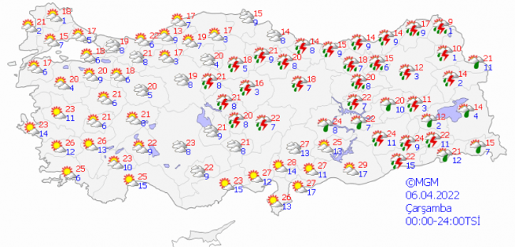 Meteorolojiden uyarı Önümüzdeki 3 güne dikkat, şiddetli geliyor