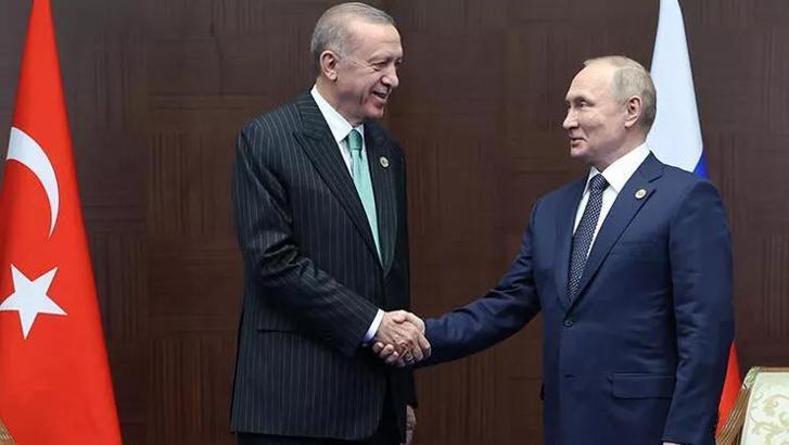 Erdoğan-Putin görüşmesi sona erdi Kritik zirveden ilk mesajlar
