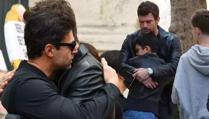 Kıvanç Kasabalı'nın acı günü! Gözyaşları içinde babasını uğurladı