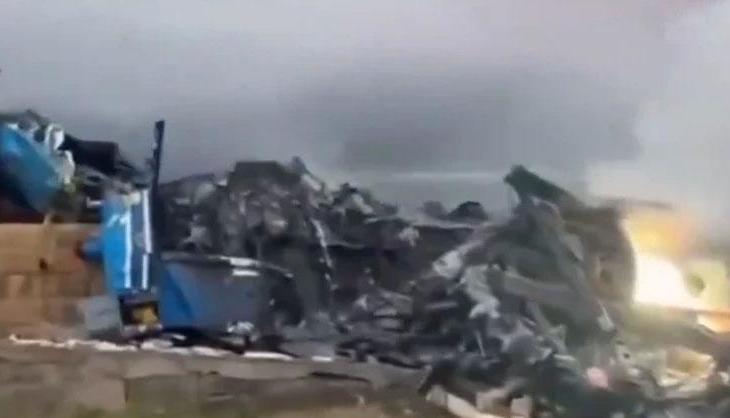 Rusya’da helikopter, evin üzerine düştü! 5 can kaybı