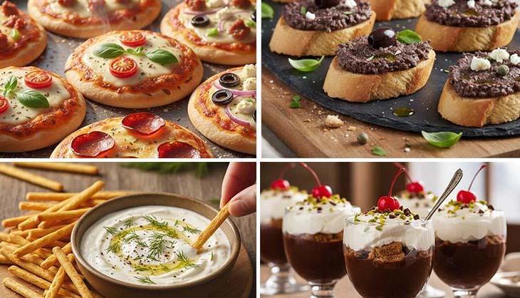 Aniden gelen misafirler korkutmasın! 5 dakikada hazır tatlı ve tuzlu tarifler!