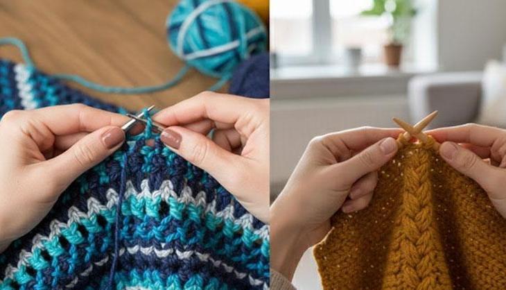 Hiç örgü bilmeyen kalmayacak! İkili trabzanın en kolay yolu