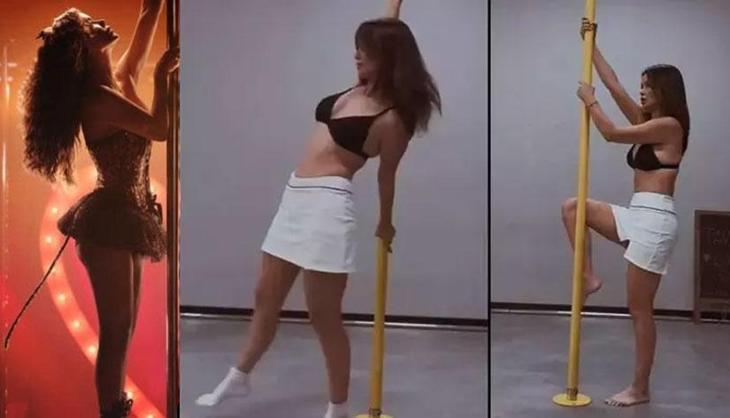 Seray Kaya'dan Sultana paylaşımı! Direk dansı provalarını yayınladı