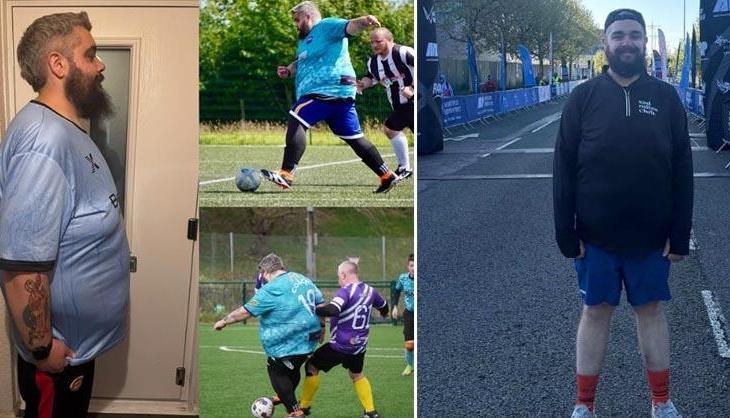 Futbol hayatını kurtardı, tam 89 kilo verdi! 197 kilodan 108'e kadar düştü, sırrı çok basit...