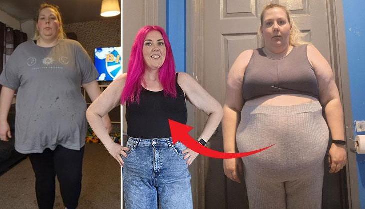 7 çocuk annesi 16 ayda 63 kilo birden verdi! Ailesiyle gittiği tatil bütün hayatını değiştirdi