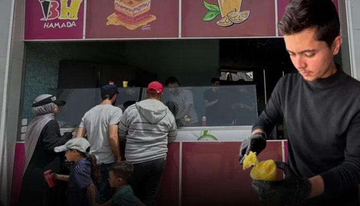Gazze'de imkansızı başaran umut dondurmacıları: ​'Kanla, borçla ve zorlukla doğdu'