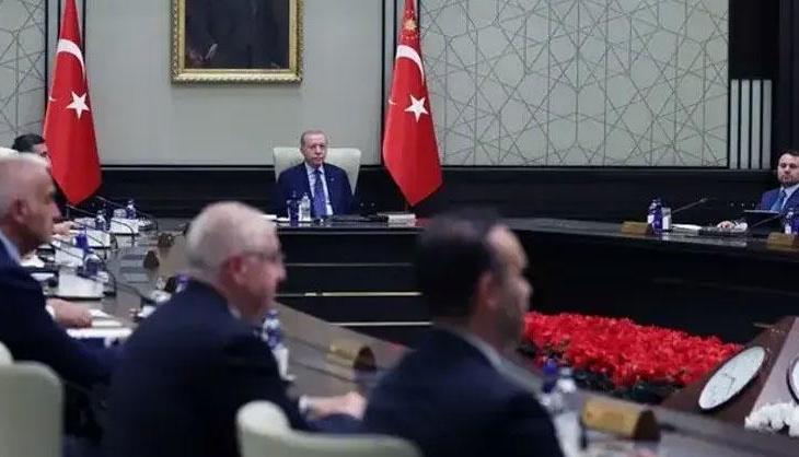 Cumhurbaşkanı Erdoğan başkanlığındaki kabine toplantısı başladı