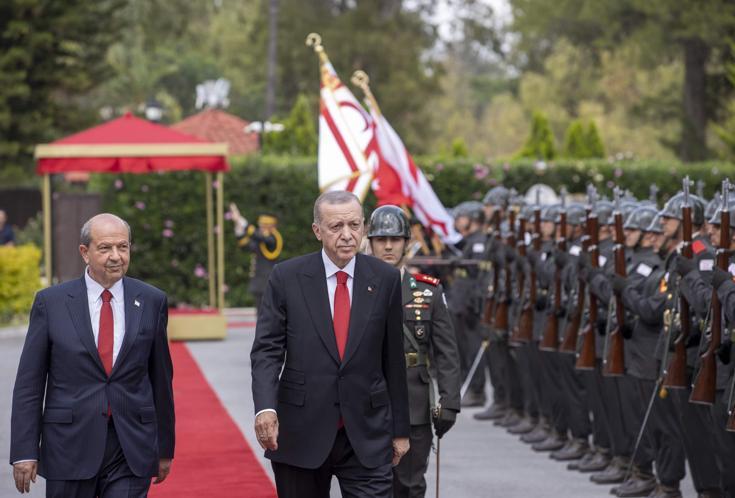 Cumhurbaşkanı Erdoğan KKTCde: Müzakere masasına geri dönülecekse bunun yolu KKTCnin tanınmasından geçmekte