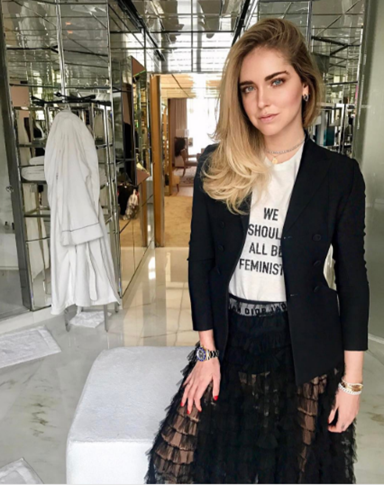 Blogger Chiara Ferragni